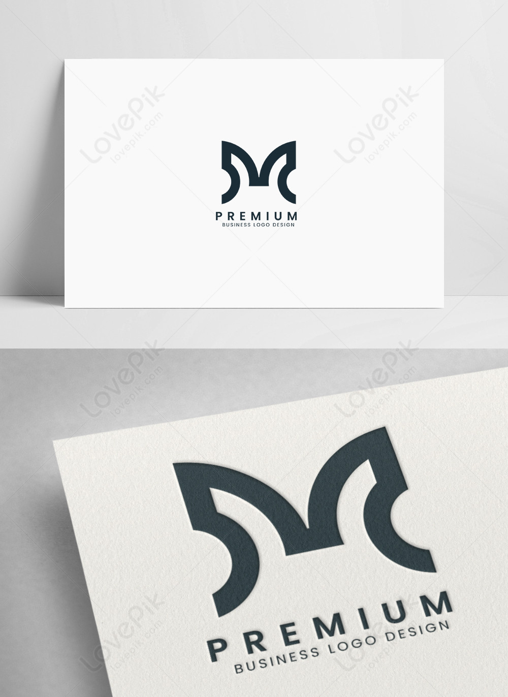 Detail Desain Logo Huruf M Nomer 36