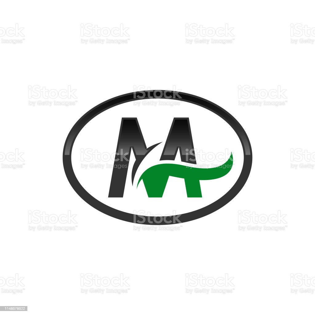 Download Desain Logo Huruf M Nomer 8