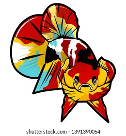 Detail Desain Logo Ikan Cupang Nomer 6