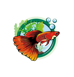 Detail Desain Logo Ikan Guppy Nomer 28