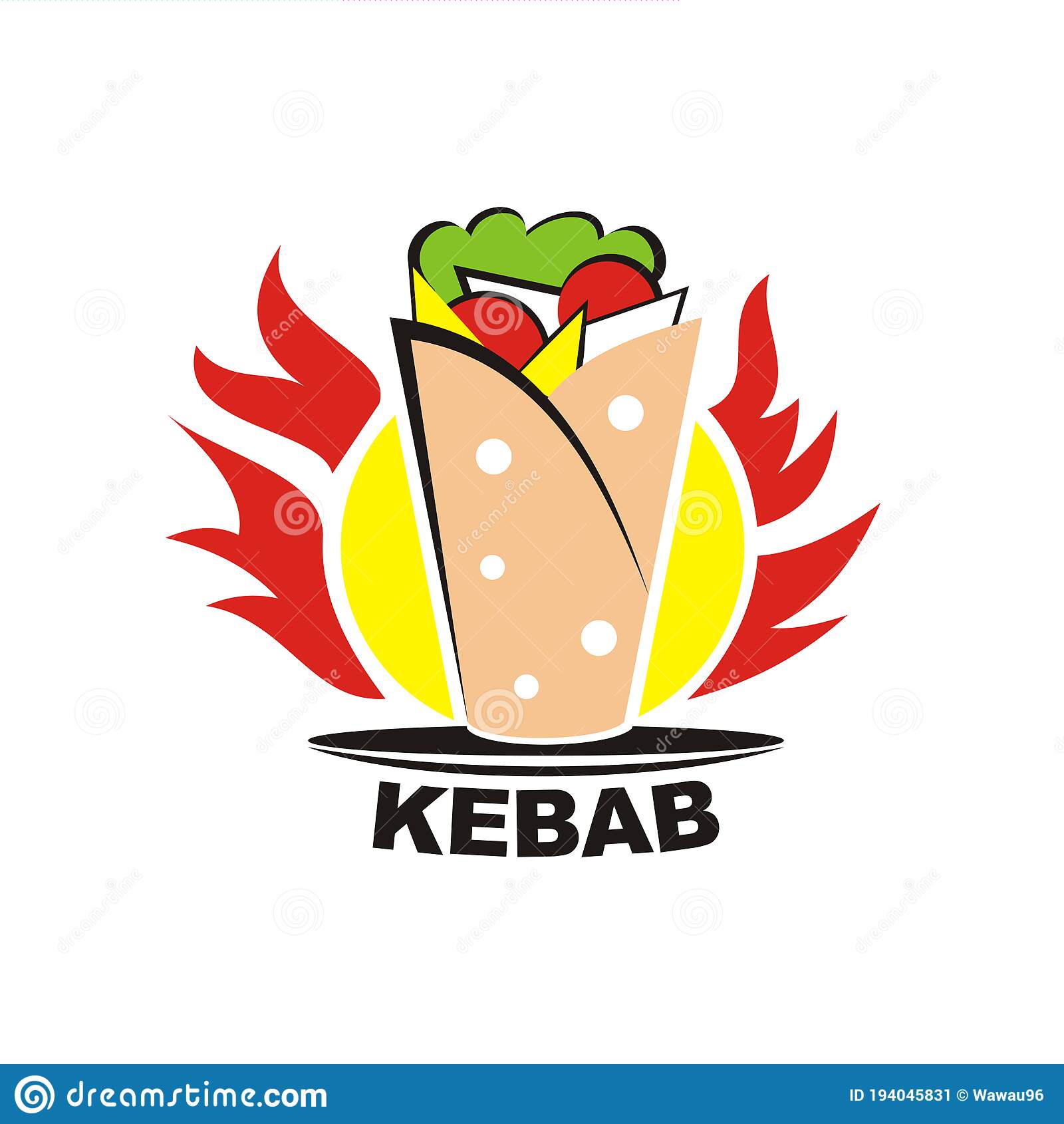 Detail Desain Logo Kebab Nomer 3