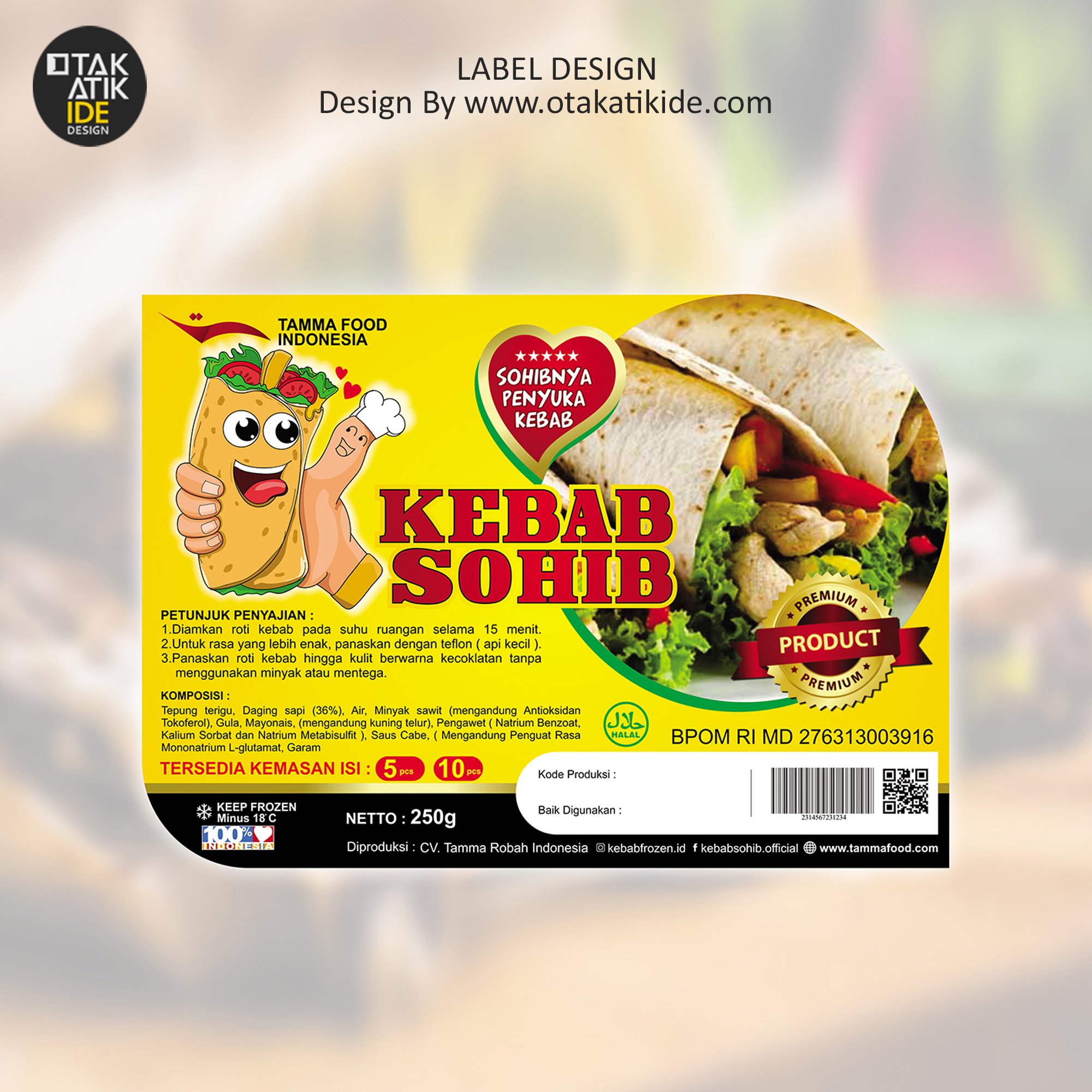 Detail Desain Logo Kebab Nomer 47