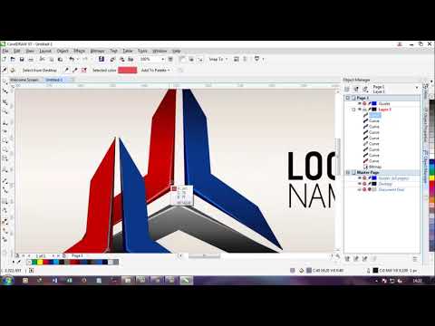 Detail Desain Logo Keren Dengan Coreldraw Nomer 45