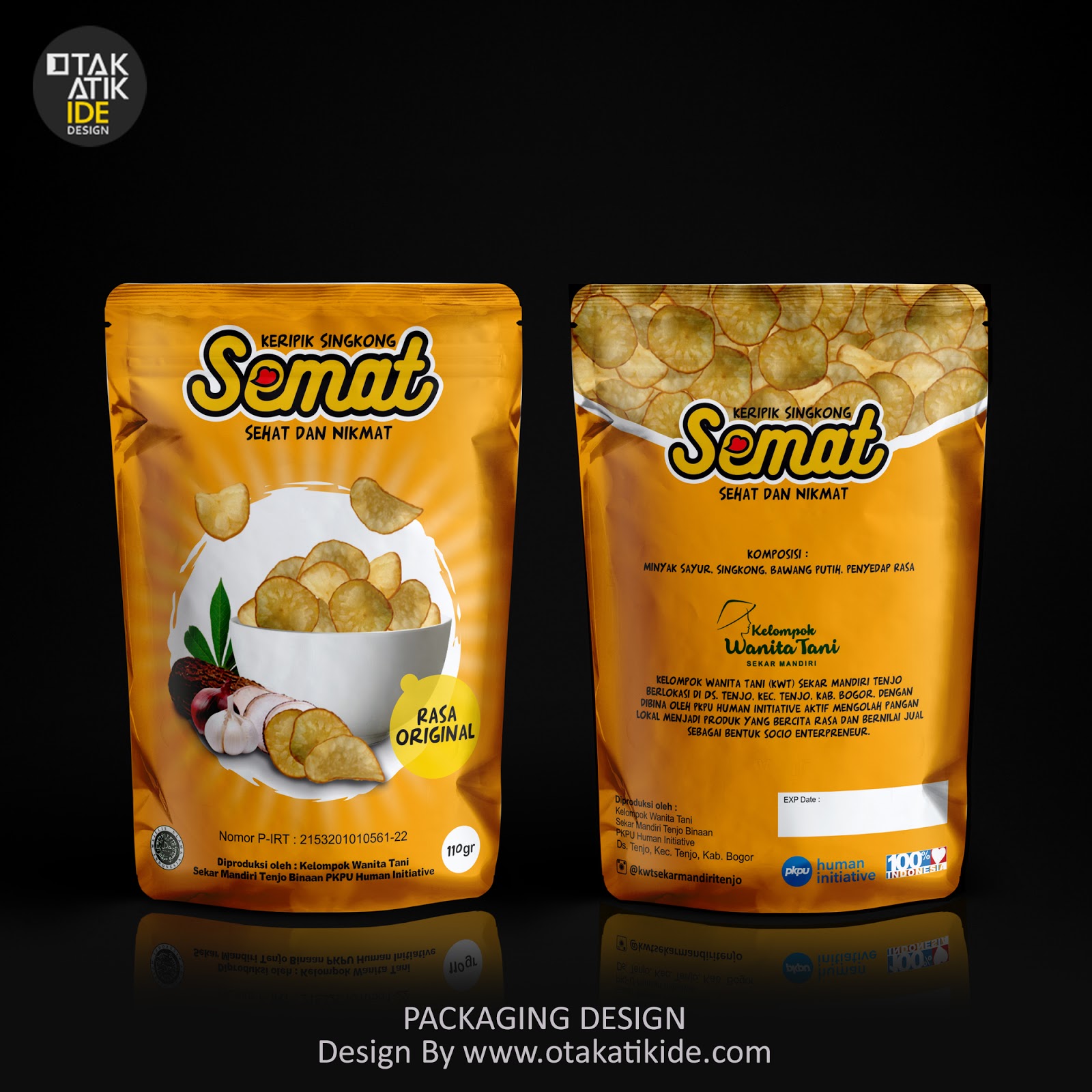 Detail Desain Logo Keripik Singkong Nomer 24