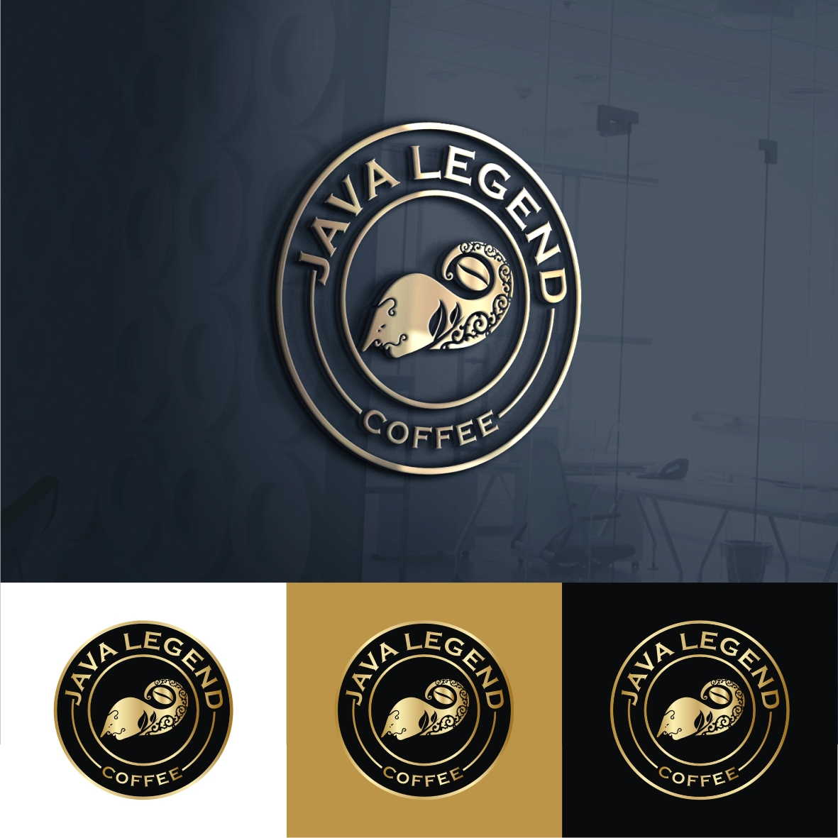 Detail Desain Logo Kopi Keren Nomer 11