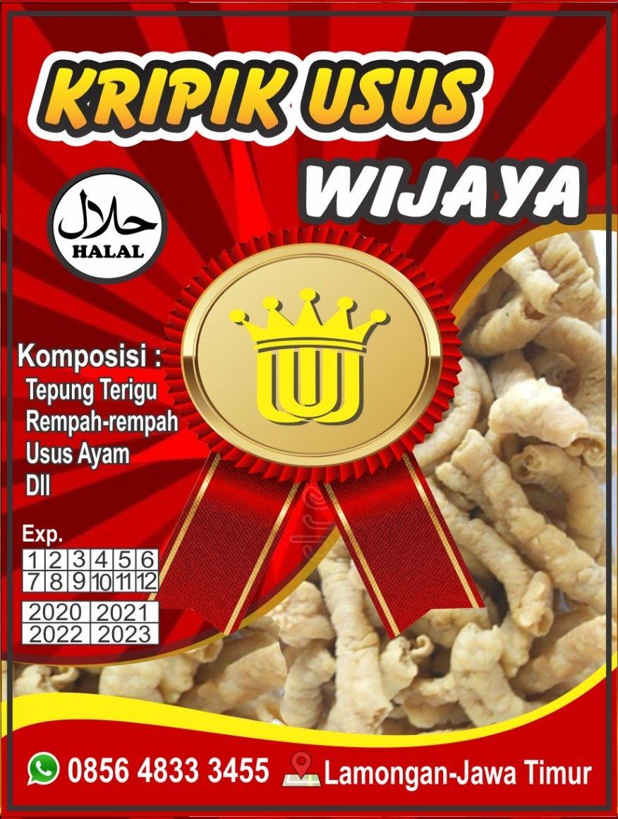 Detail Desain Logo Kripik Usus Nomer 16