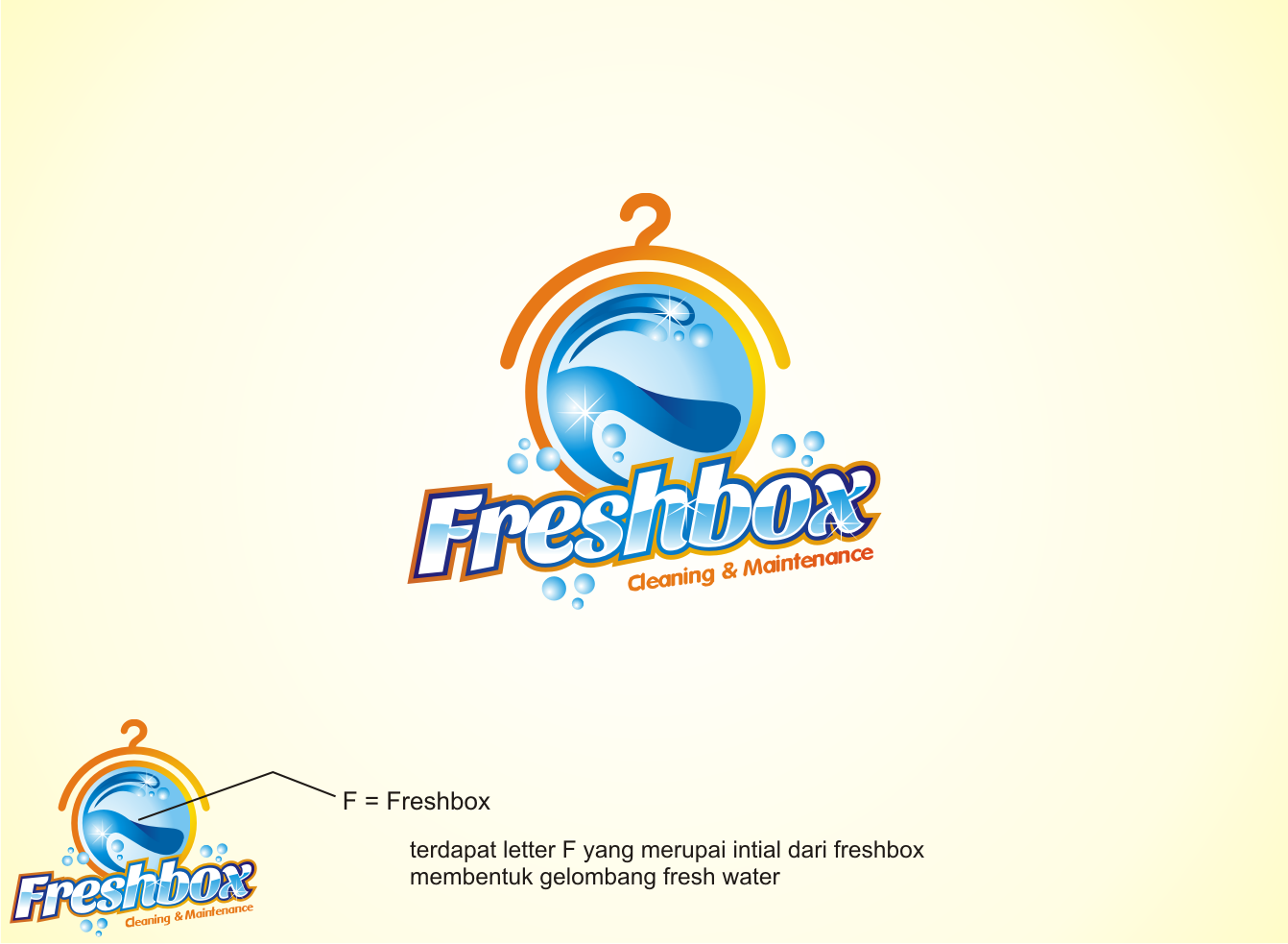 Detail Desain Logo Laundry Unik Nomer 20