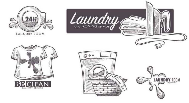 Detail Desain Logo Laundry Unik Nomer 40