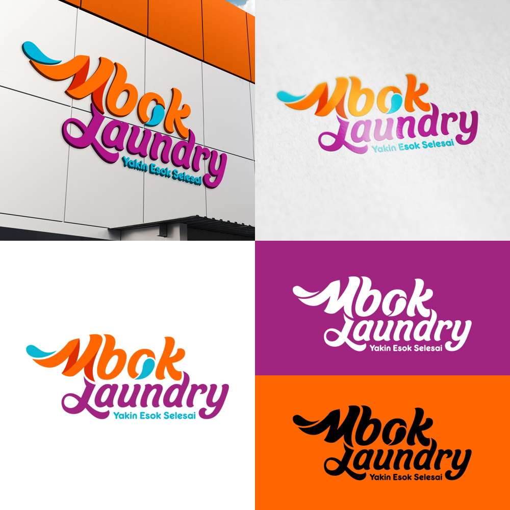 Detail Desain Logo Laundry Unik Nomer 10