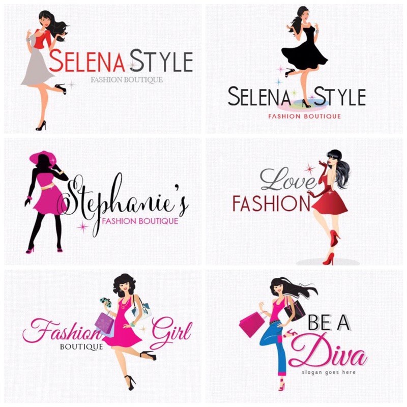 Detail Desain Logo Logo Fashion Wanita Nomer 36