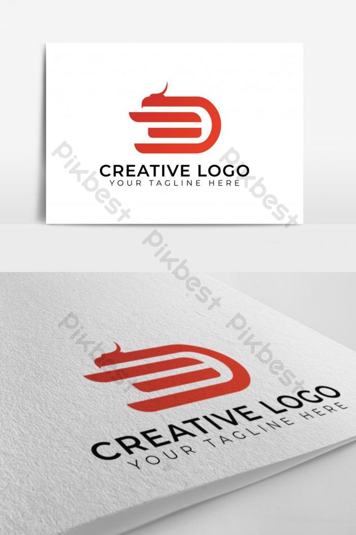 Detail Desain Logo Logo Huruf D Nomer 29