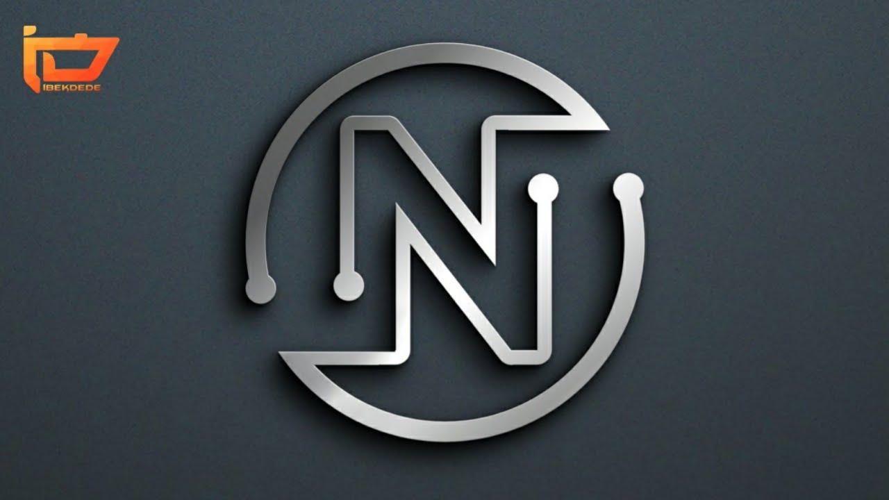 Detail Desain Logo Logo Huruf N Nomer 26