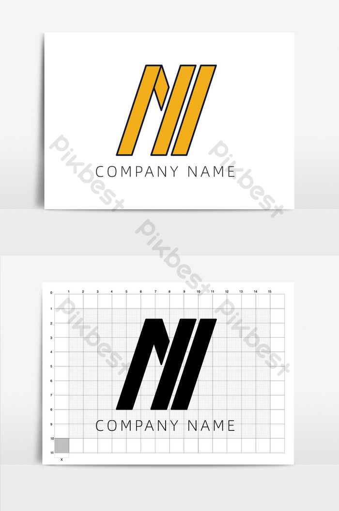 Detail Desain Logo Logo Huruf N Nomer 56