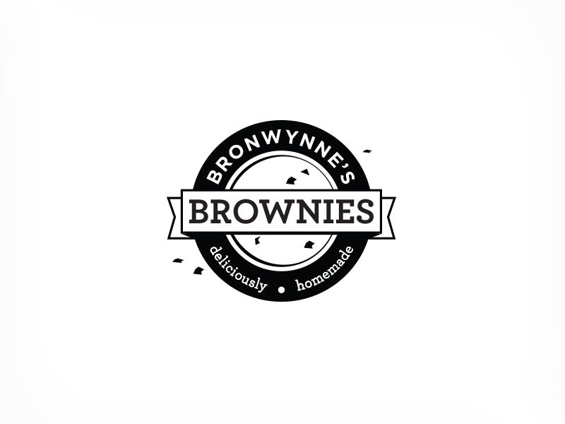 Desain Logo Logo Kue Brownies - KibrisPDR