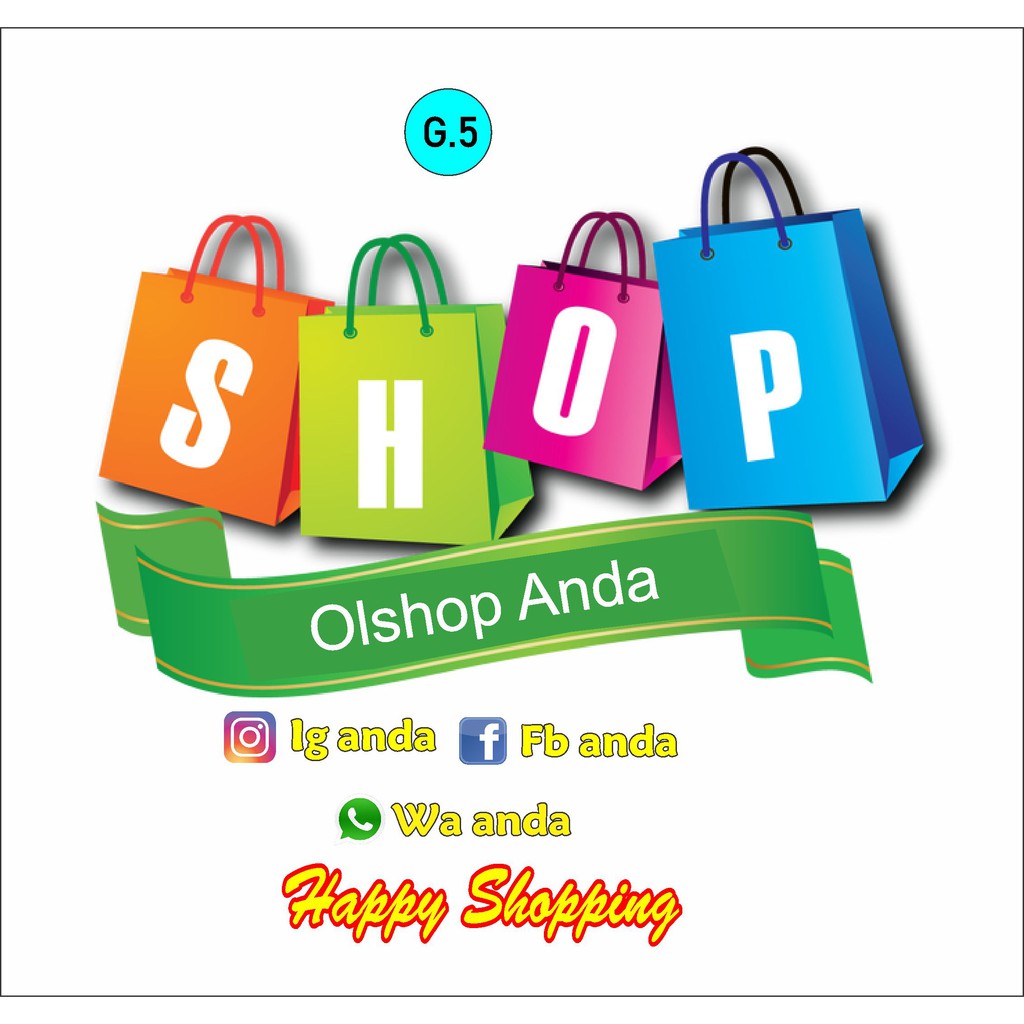 Detail Desain Logo Logo Olshop Tas Nomer 17