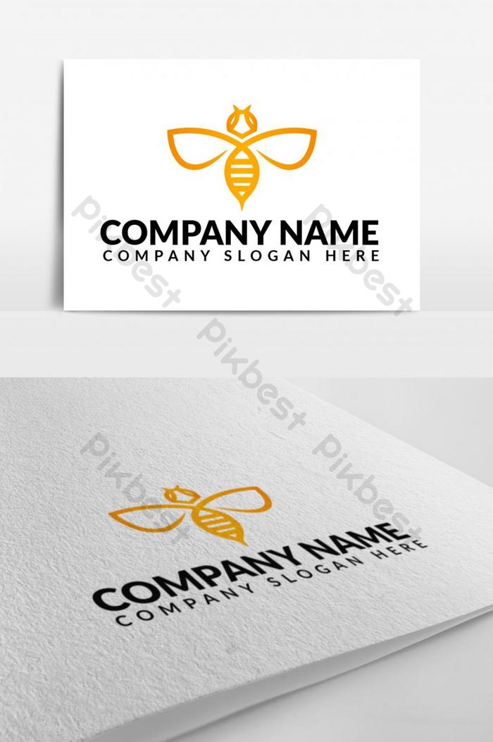 Detail Desain Logo Madu Nomer 32