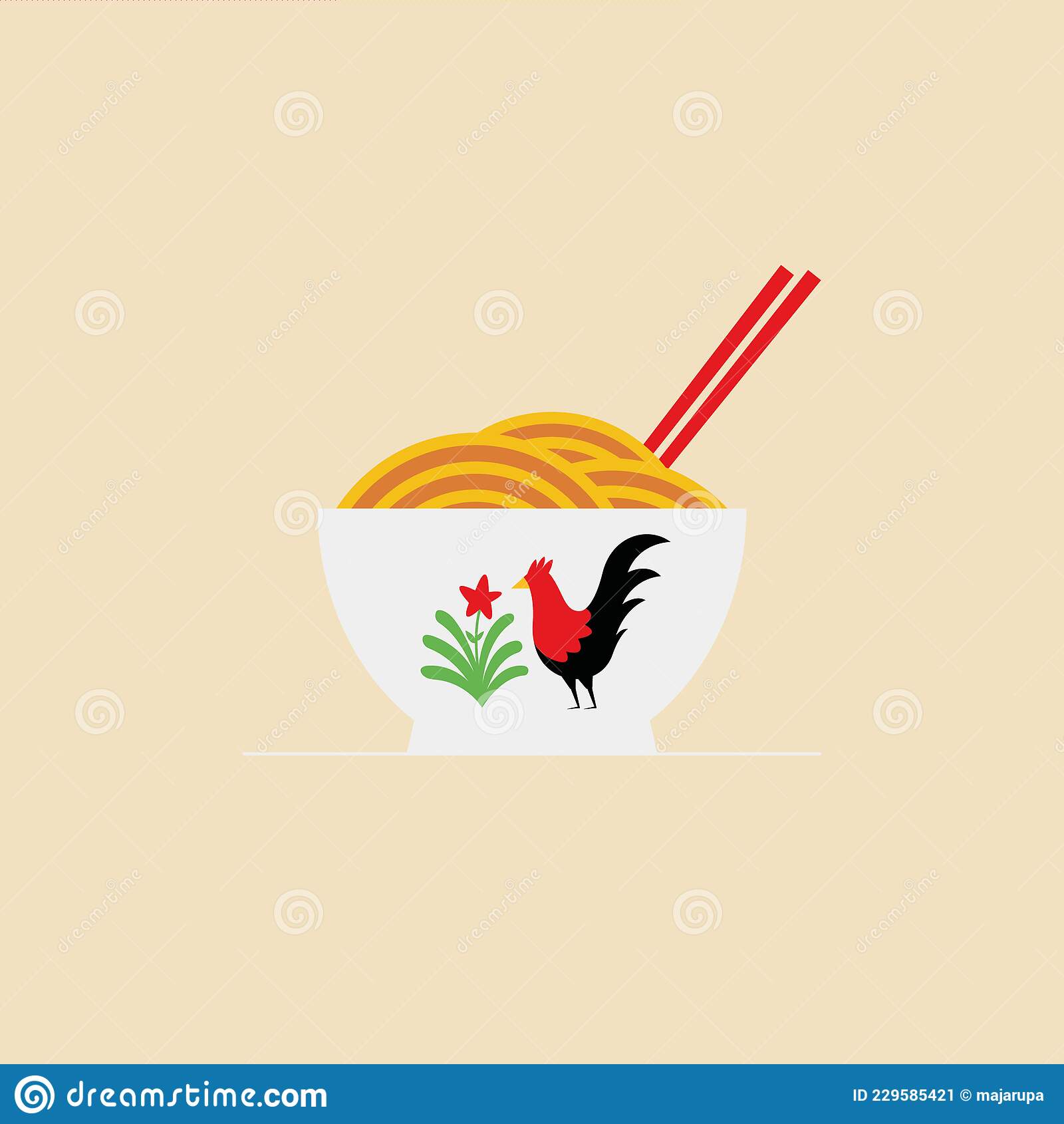 Detail Desain Logo Mie Ayam Nomer 30