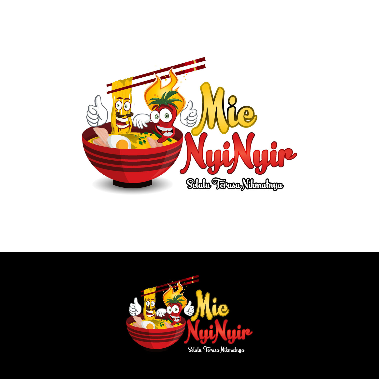 Detail Desain Logo Mie Pedas Nomer 9