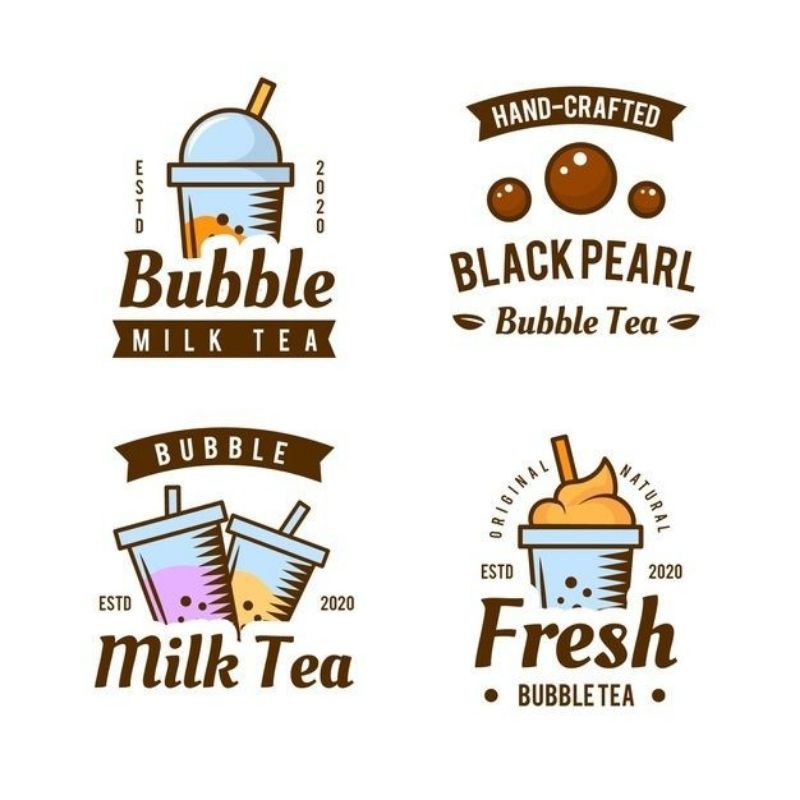 Detail Desain Logo Minuman Bubble Nomer 28