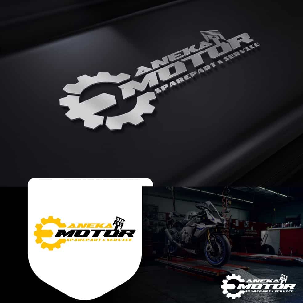 Detail Desain Logo Motor Nomer 27