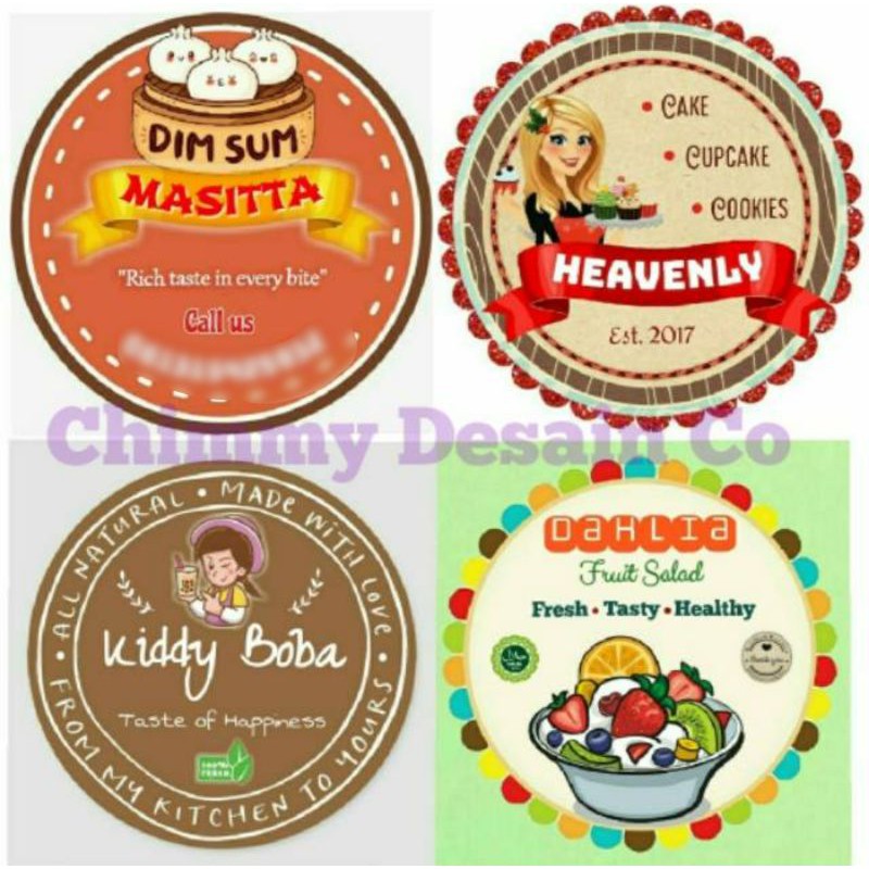 Detail Desain Logo Olshop Makanan Nomer 37