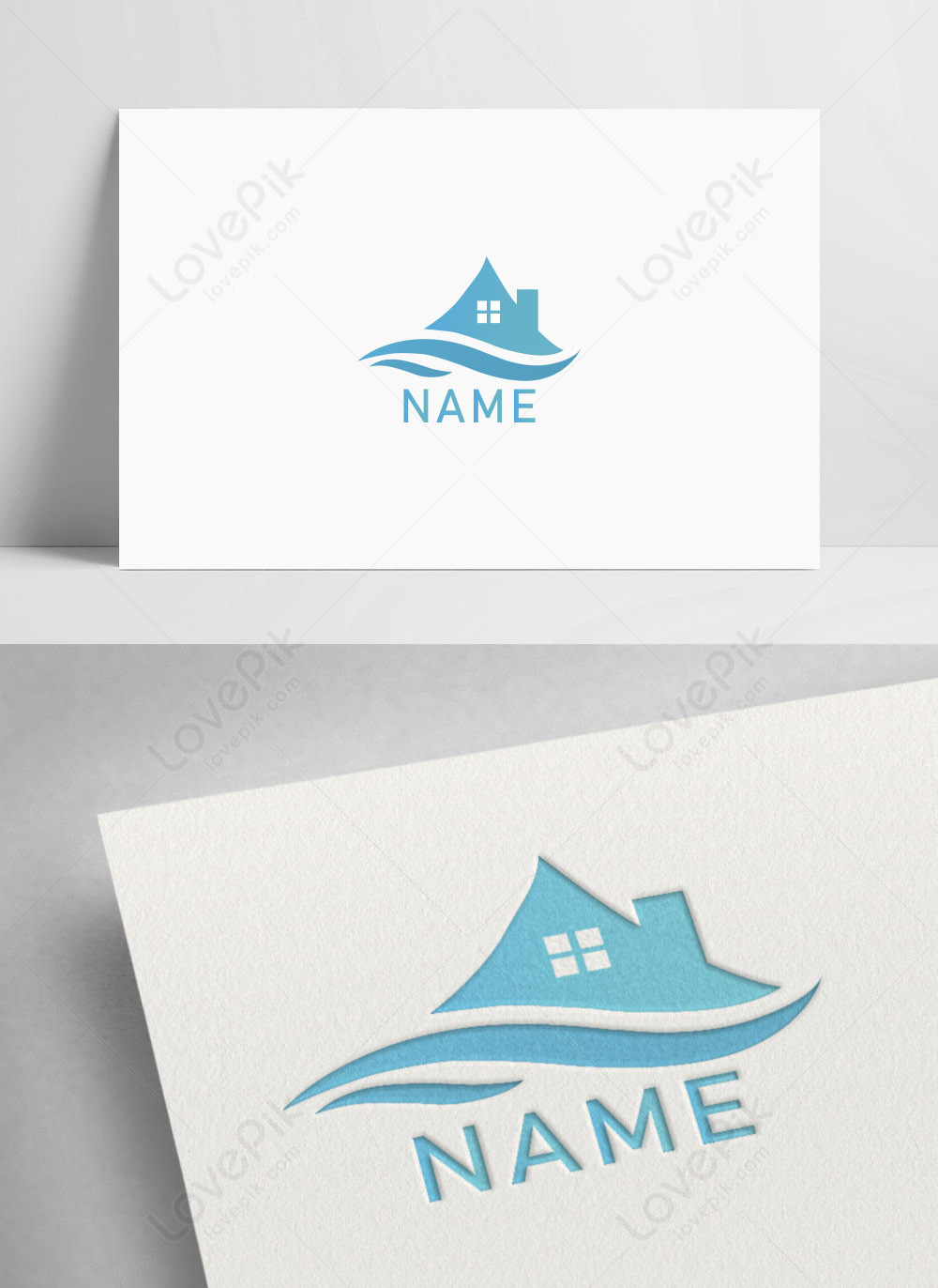 Detail Desain Logo Rumah Nomer 16