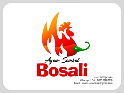 Detail Desain Logo Sambal Nomer 15