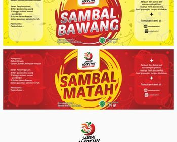 Detail Desain Logo Sambal Nomer 3