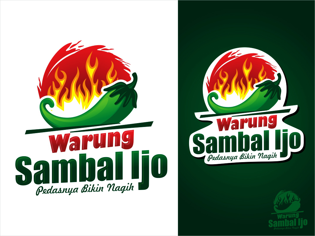 Detail Desain Logo Sambal Nomer 27