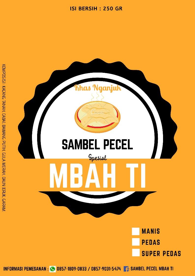 Detail Desain Logo Sambel Pecel Nomer 4