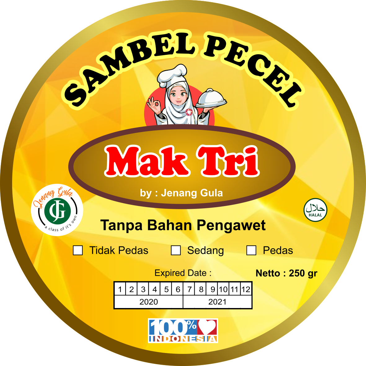 Detail Desain Logo Sambel Pecel Nomer 29