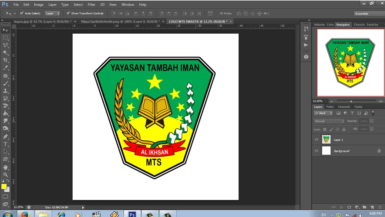 Detail Desain Logo Sekolah Nomer 6