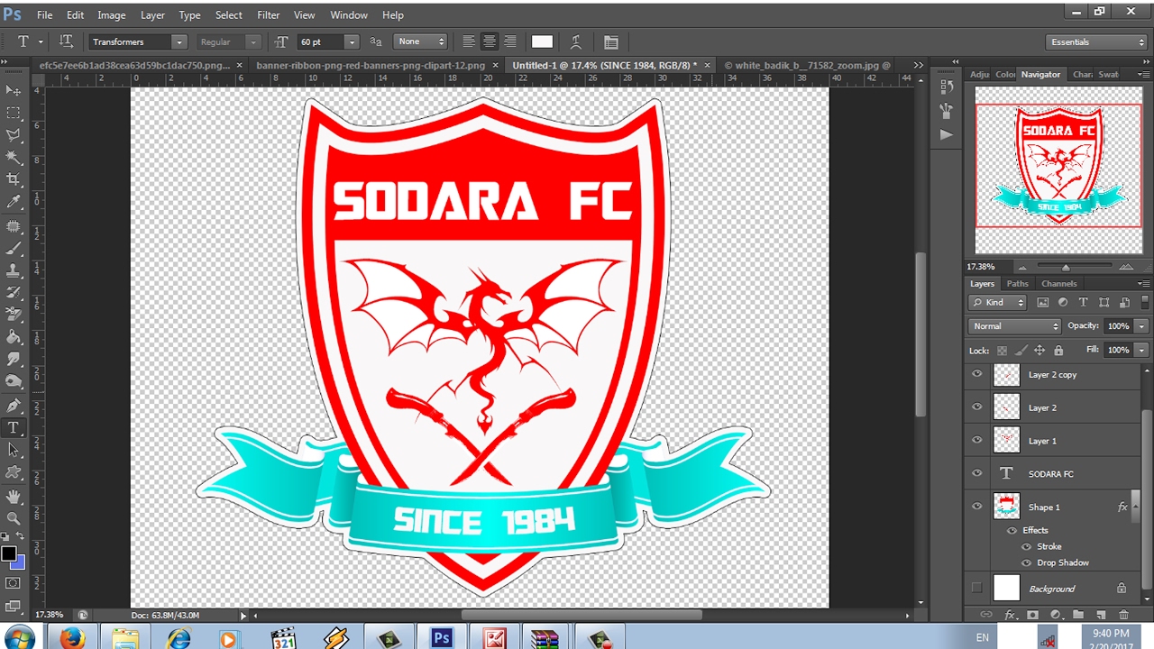 Detail Desain Logo Sepak Bola Nomer 38