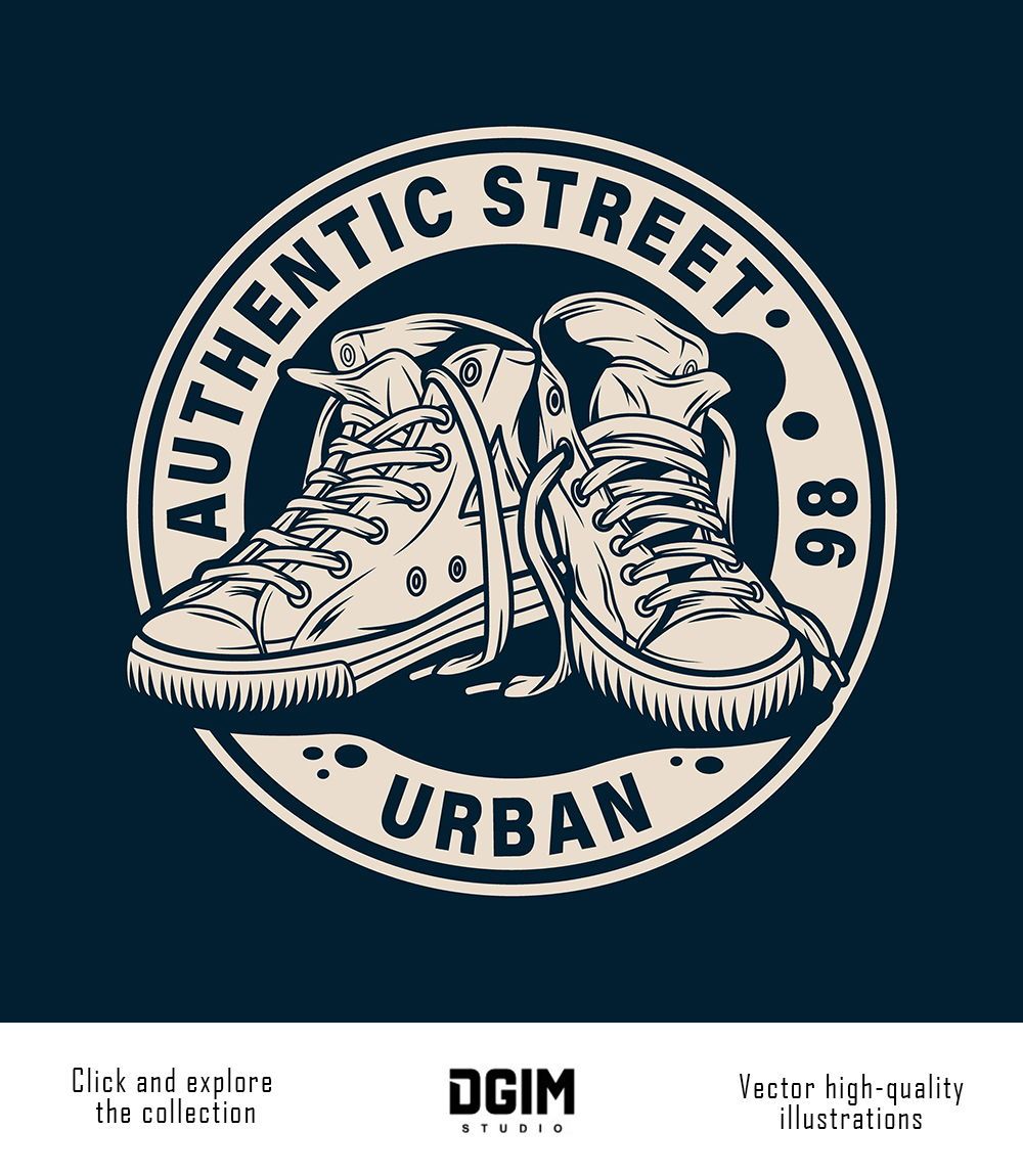 Detail Desain Logo Sepatu Nomer 13