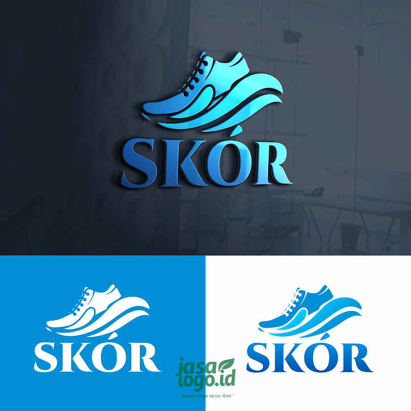 Detail Desain Logo Sepatu Nomer 21