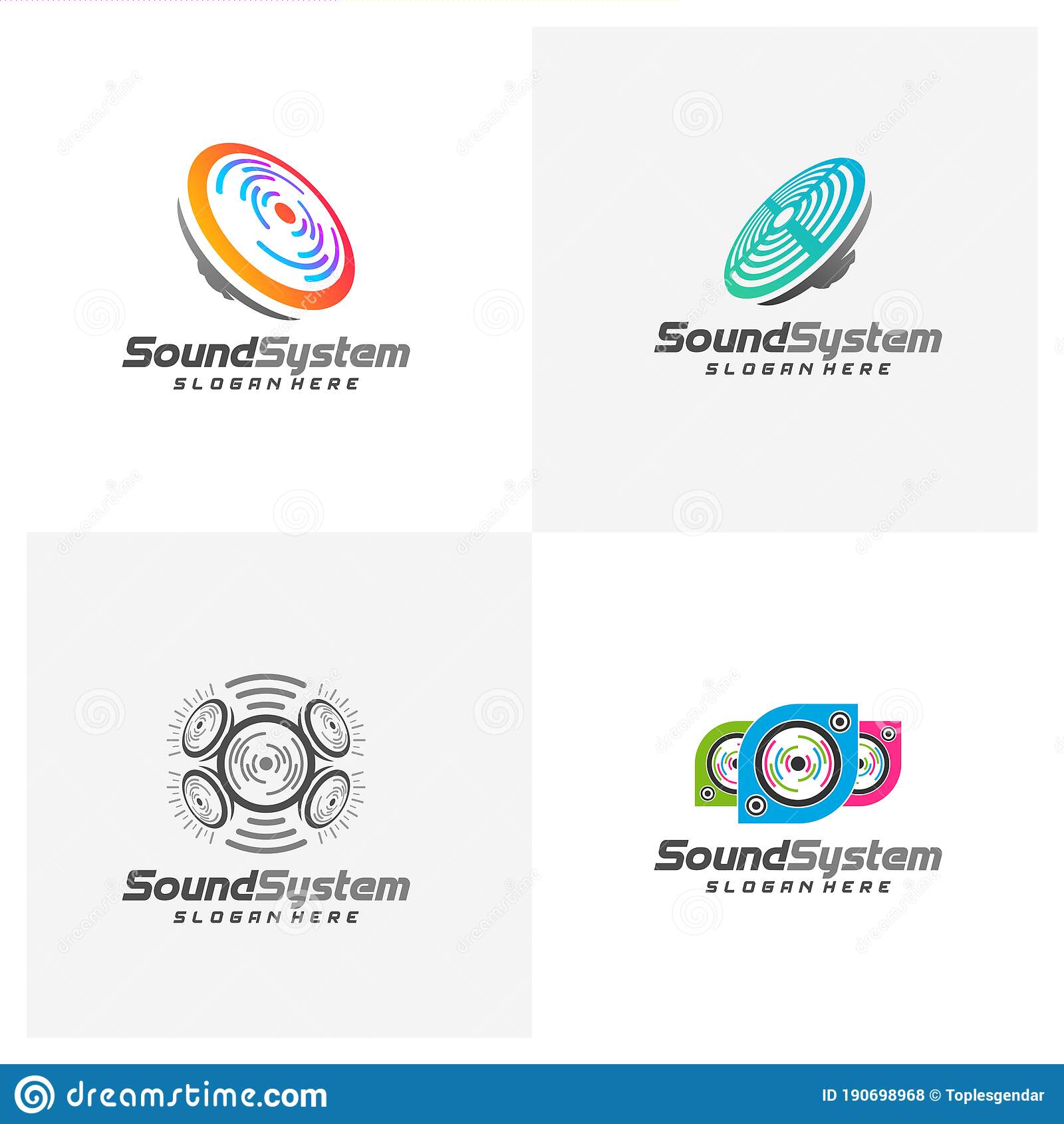 Detail Desain Logo Sound System Nomer 10