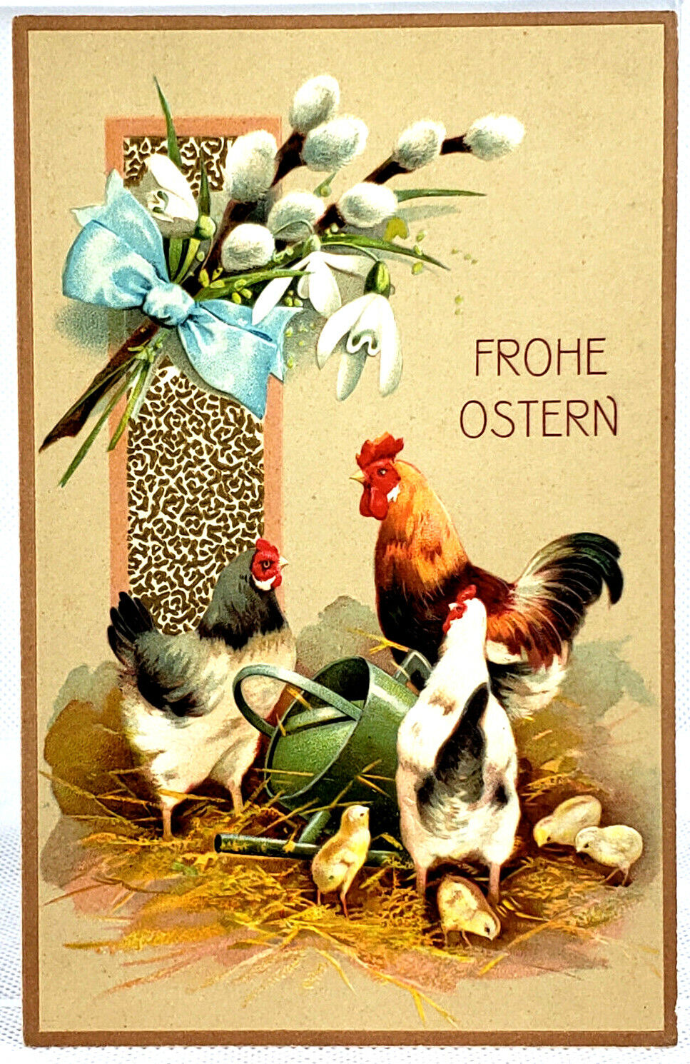 Detail Frohe Ostern Vintage Nomer 7