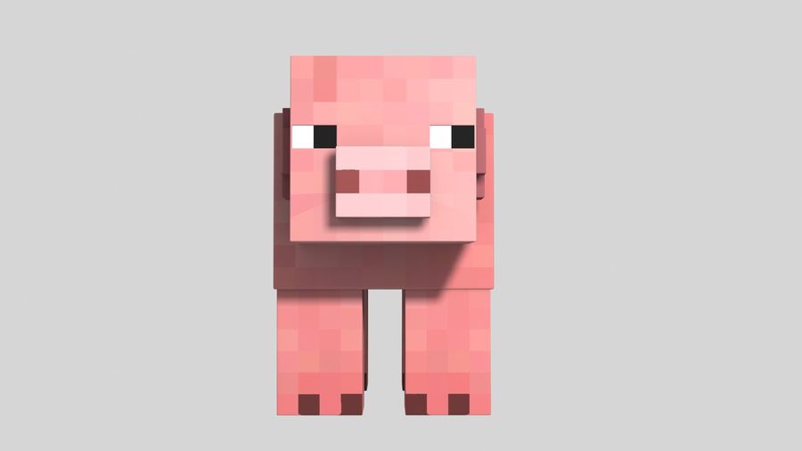 Detail Minecraft Pig Nomer 9