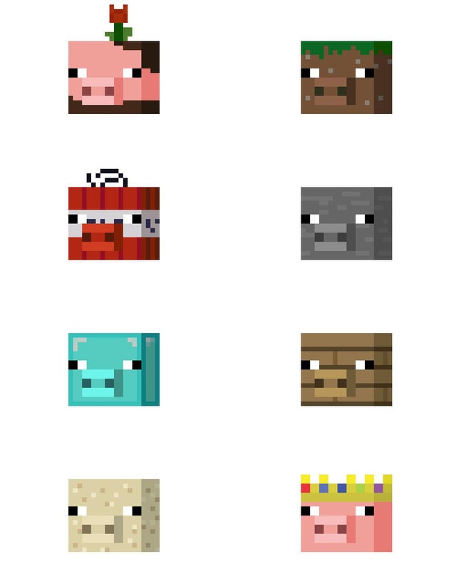 Detail Minecraft Pig Nomer 24