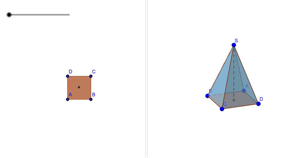 Detail Quadratische Pyramide Netz Nomer 7