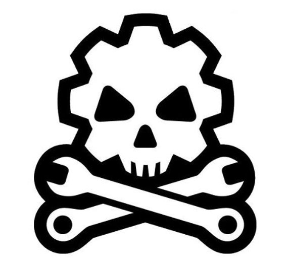 Skull And Cross Wrenches - KibrisPDR