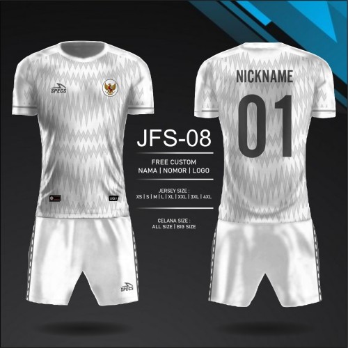 Detail Jersey Putih Polos Depan Belakang Nomer 39