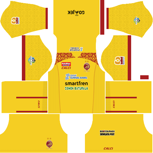Detail Jersey Sriwijaya Fc Dream League Soccer Nomer 2