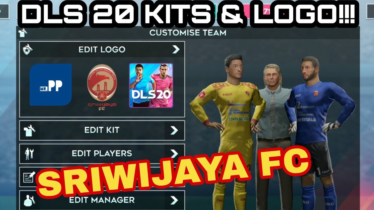 Detail Jersey Sriwijaya Fc Dream League Soccer Nomer 23