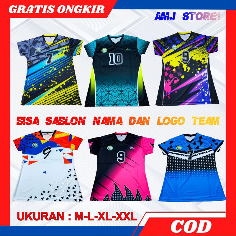 Detail Jersey Volly Polos Nomer 26