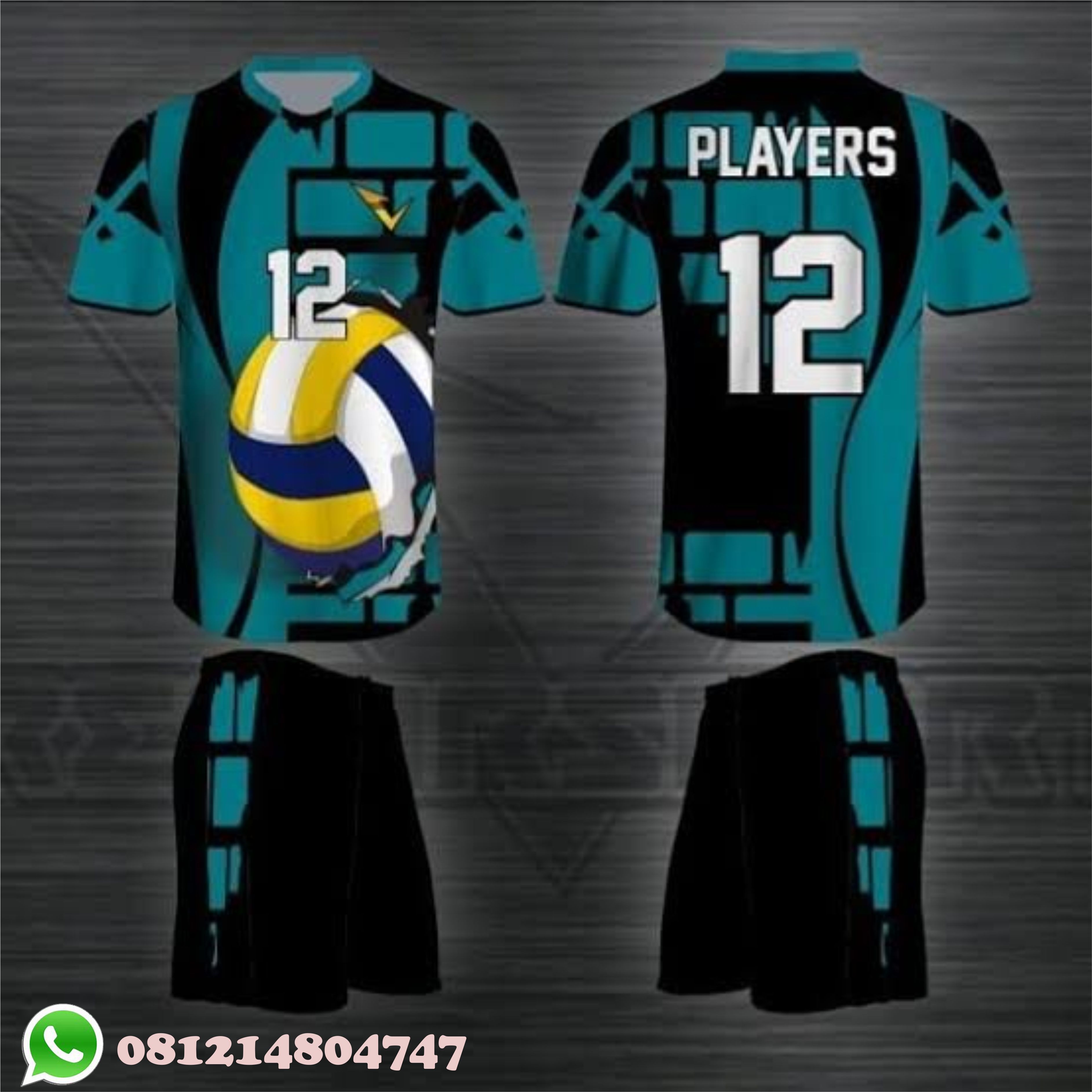 Detail Jersey Volly Polos Nomer 28