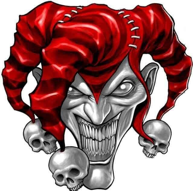 Detail Jester Clown Tattoos Nomer 3