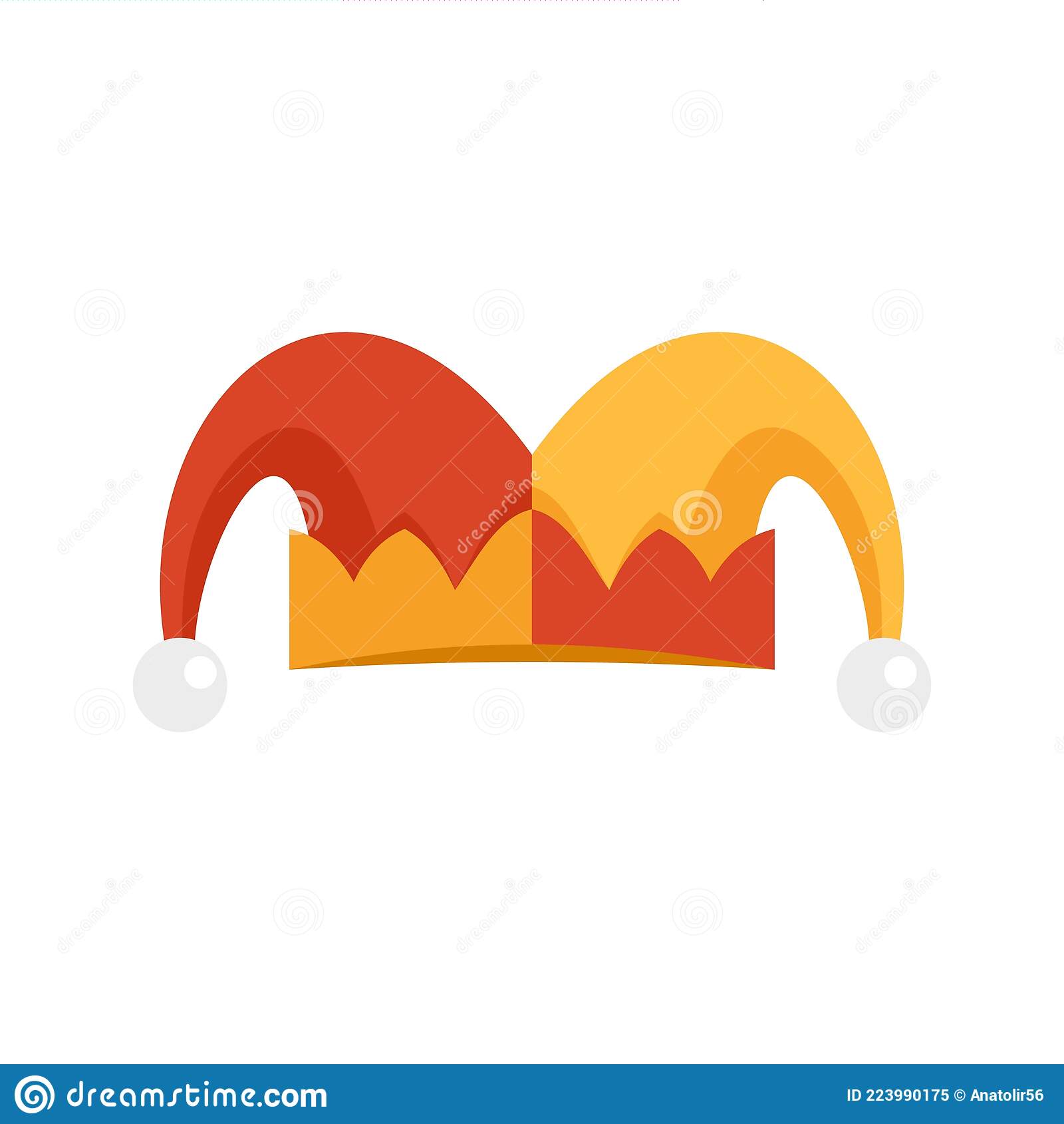 Detail Jester Hat Vector Nomer 17