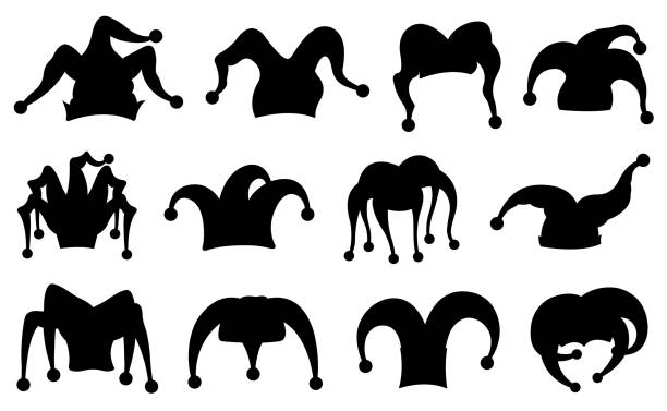 Detail Jester Hat Vector Nomer 19
