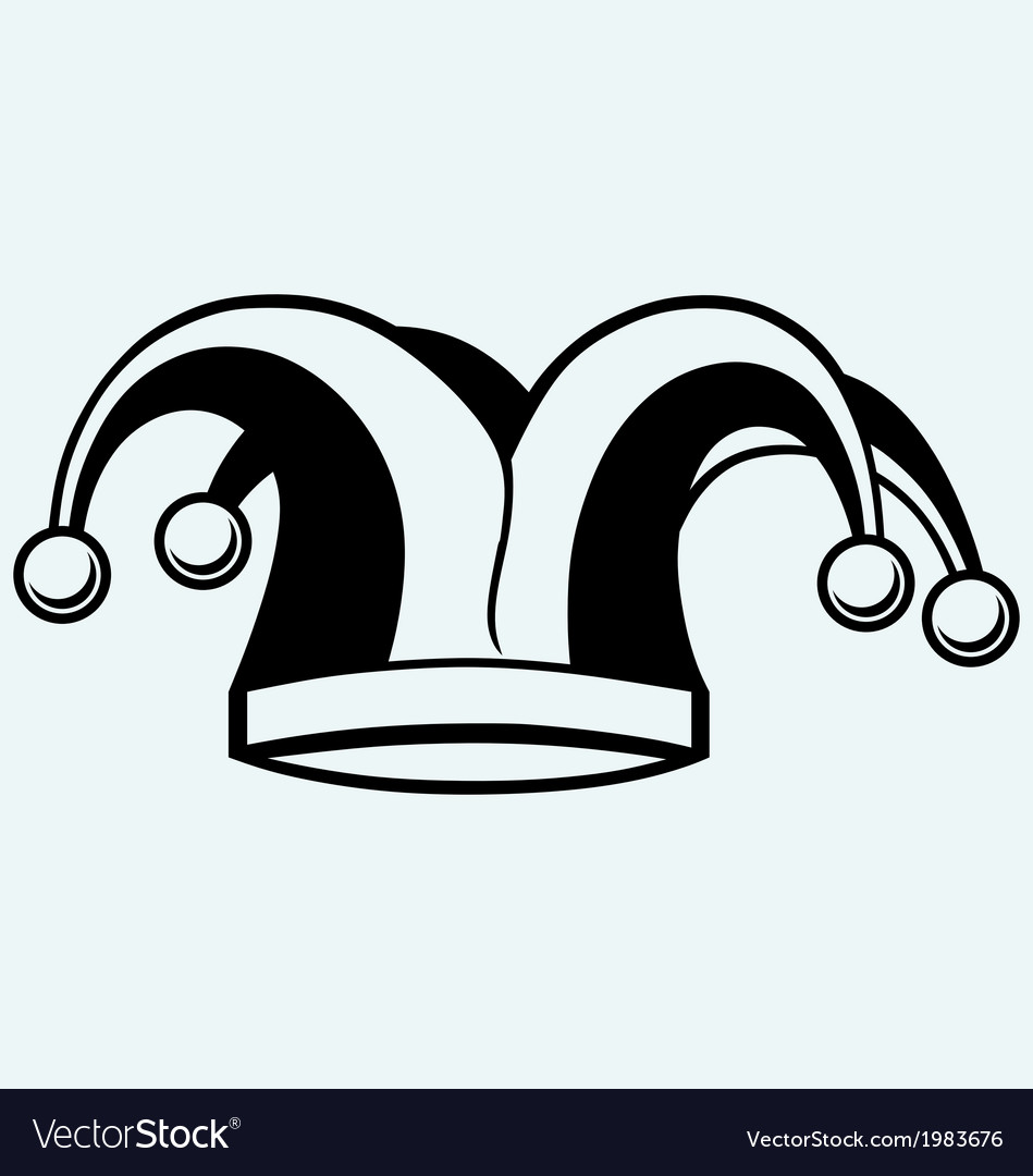 Detail Jester Hat Vector Nomer 3